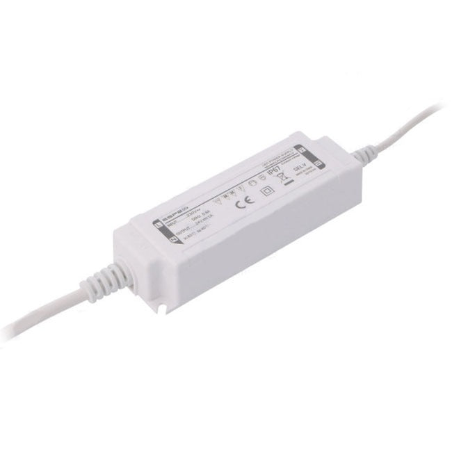 LED voeding - 24V, 1A - 24W - IP67 - WATERPROOF - ESPE LED voeding - 24V, 1A - 24W - IP67 - WATERPROOF - ESPE